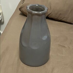 Gray Ceramic Vase